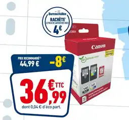 Bureau Vallée Canon 540 Black, 541 Color offre