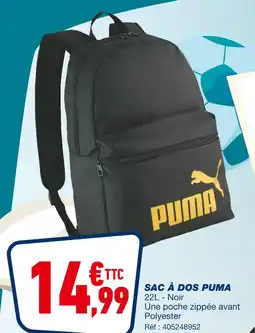 Bureau Vallée PUMA Sac à dos offre