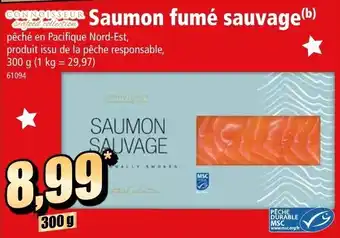 Norma Saumon fumé sauvage offre
