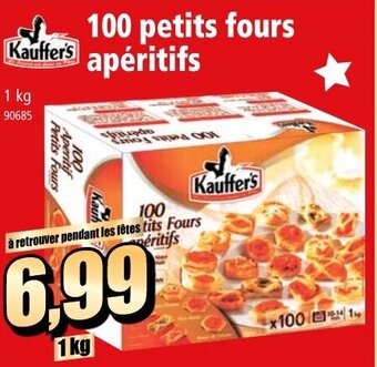 100 Petits fours apéritifs
