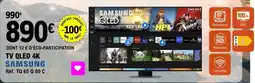 E.Leclerc TV QLED 4K Samsung offre