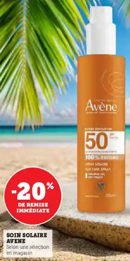 Hyper U Soin solaire avene offre