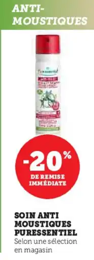 Hyper U Soin anti moustiques puressentiel offre