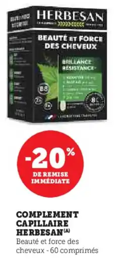 Hyper U Complement capillaire herbesan offre