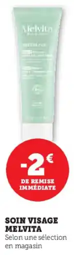 Hyper U Soin visage melvita offre