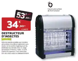 Bricomarché Destructeur d'insectes lucifer offre
