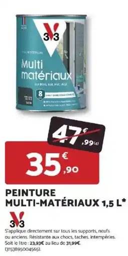 Bricomarché Peinture multi-matériaux offre