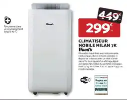 Bricomarché Climatiseur mobile milan 7k wood's offre