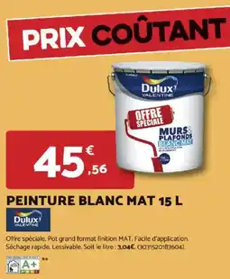 Bricomarché Peinture blanc mat offre