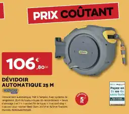 Bricomarché Dévidoir automatique offre