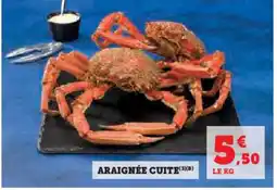 Hyper U Araignée cuite offre