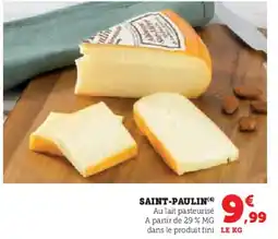 Hyper U Saint-paulin offre