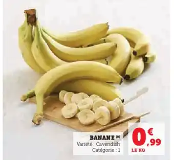 Hyper U Banane offre