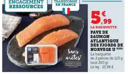 U Express U Pave de saumon atlantique des fjords de norvege offre