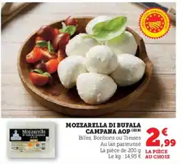 U Express Mozzarella di bufala campana aop offre