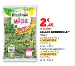 U Express BONDUELLE Salade offre
