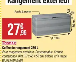 Bricorama Coffre de rangement offre