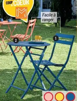 Bricorama Table pliante colorado offre