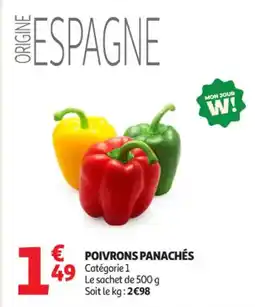Poivrons panachés