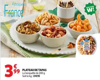 Auchan Supermarché Plateau de tapas offre