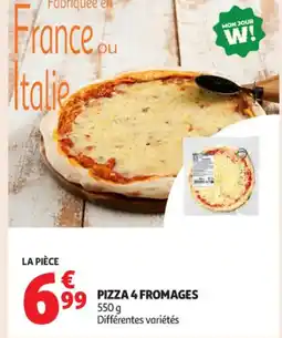 Auchan Supermarché Pizza 4 fromages offre