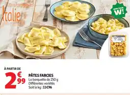Auchan Supermarché Pâtes farcies offre