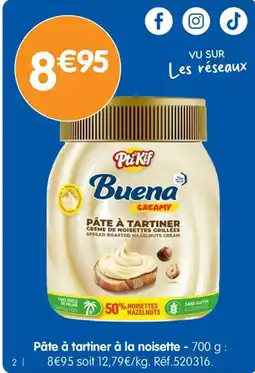b&m Pâte à tartiner à la noisette offre