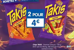 b&m Chips takis offre