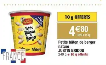 Migros Petits Bâton de Berger Nature offre