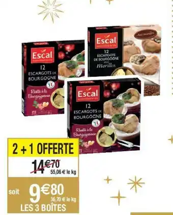 Migros Escargots de Bourgogne offre