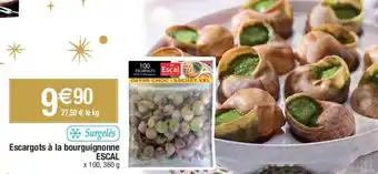 Migros Escargots à la Bourguignonne offre