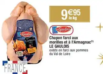 Chapon Farci Aux Morilles Et à l'Armagnac