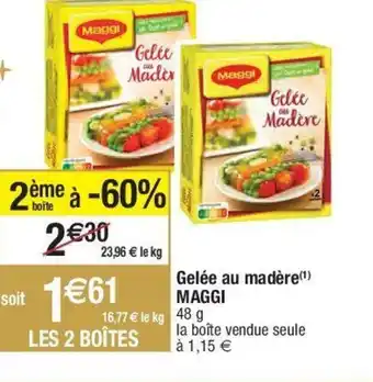 Gelée au Madère