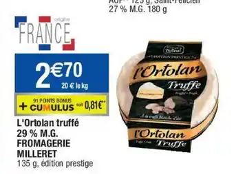 L'Ortolan Truffé
