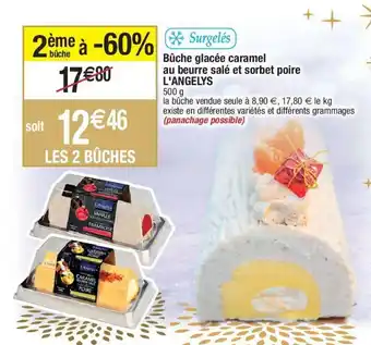 Migros Bûche Glacée Caramel offre