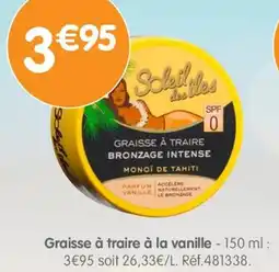 b&m Graisse à traire à la vanille offre