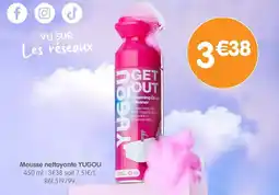 b&m Mousse nettoyante yugou offre