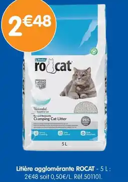 b&m Litière agglomérante rocat offre