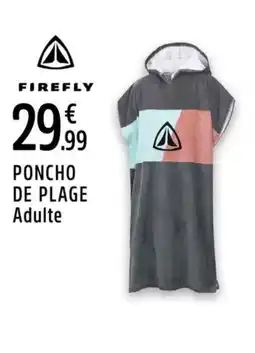 Intersport FIREFLY Poncho de plage adulte offre