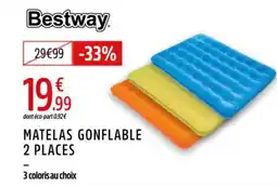 Intersport BESTWAY Matelas gonflable 2 places offre