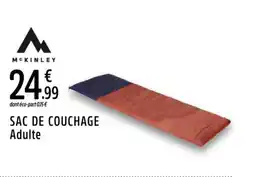 Intersport MCKINLEY Sac de couchage adulte offre