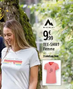 Intersport MCKINLEY Tee-shirt femme offre