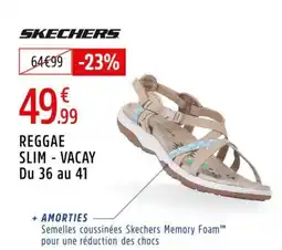 Intersport SKECHERS Reggae slim - vacay du 36 au 41 offre