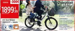 Intersport Vtc électrique crosscity + adulte offre