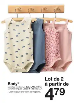 Zeeman Body offre