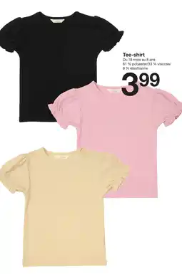 Zeeman Tee-shirt offre