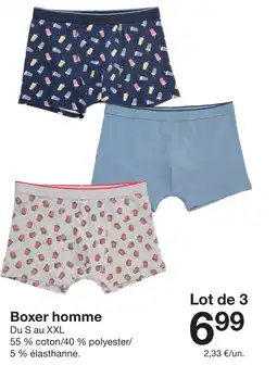 Zeeman Boxer homme offre