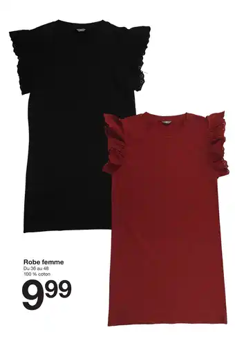 Zeeman Robe femme offre