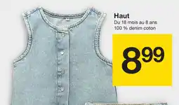 Zeeman Haut offre