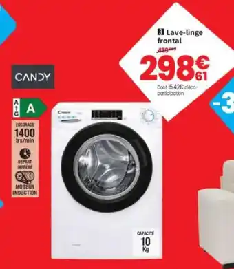 Conforama CANDY Lave-linge frontal offre
